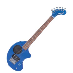 FERNANDES フェルナンデス ZO-3 BLUE スピーカー内蔵ミニエレキギター ブルー ソフトケース付き ゾウさんギター