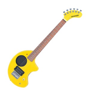 FERNANDES フェルナンデス ZO-3 YELLOW スピーカー内蔵ミニエレキギター イエロー ソフトケース付き ゾウさんギター