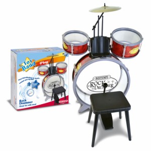 BONTEMPI ボンテンピ おもちゃのドラム ロックドラム キッズ 子供 プレゼント 楽器