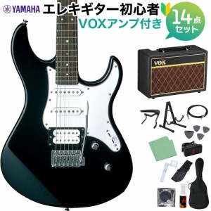 YAMAHA ヤマハ PACIFICA112V BL(ブラック) エレキギター初心者14点セット 【VOXアンプ付き】 パシフィカ PAC112