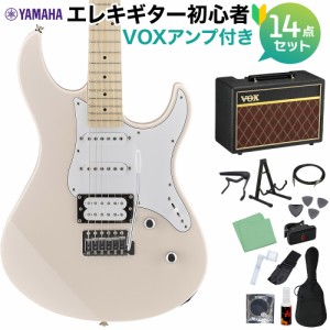 YAMAHA ヤマハ PACIFICA112VM SOP エレキギター初心者14点セット 【VOXアンプ付き】 ソニックピンク パシフィカ PAC112