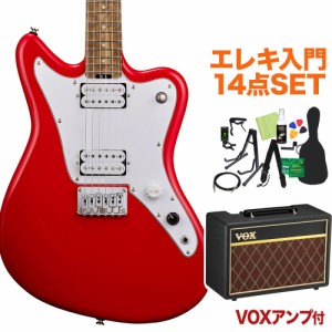 GrassRoots グラスルーツ G-TK-STD Trino Red エレキギター 初心者14点セット【VOXアンプ付き】 