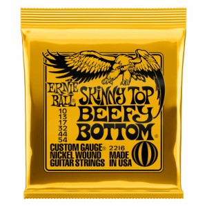 ERNiE BALL アーニーボール Skinny Top Beefy Bottom Slinky Nickel Wound Electric Guitar Strings 10 - 54 Gauge エレキギター弦 P0221