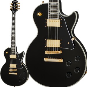 Epiphone エピフォン Les Paul Custom Ebony エレキギター レスポールカスタム 黒