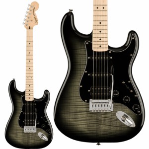 Squier by Fender スクワイヤー / スクワイア Affinity Series Stratocaster FMT HSS Maple Fingerboard Black Pickguard Black Burst エ