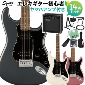 Squier by Fender スクワイヤー / スクワイア Affinity Series Stratocaster HH Laurel Fingerboard Black Pickguard エレキギター初心者