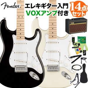 Squier by Fender スクワイヤー / スクワイア Affinity Series Stratocaster エレキギター初心者14点セット【VOXアンプ付き】 ストラトキ