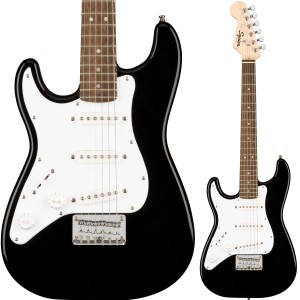 Squier by Fender スクワイヤー / スクワイア Mini Stratocaster Left-Handed Black エレキギター ブラック ストラトキャスター ミニギタ