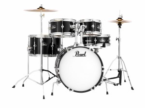 Pearl パール RSJ465/C #31 ジェットブラック ドラムセット フルセット 子供用 ROADSHOW Jr