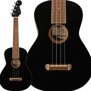 Fender フェンダー Avalon Tenor Ukulele Black テナーウクレレ 