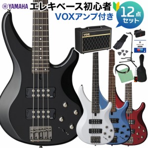 YAMAHA ヤマハ TRBX304 ベース 初心者12点セット 【VOXアンプ付】 