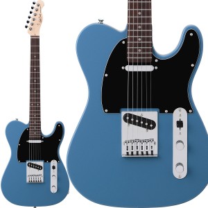 LaidBack レイドバック LTL-5-R-SS Fog Blue エレキギター テレキャスタータイプ ハムバッカー切替可能 アルダーボディ 青 