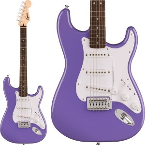 Squier by Fender スクワイヤー / スクワイア SONIC STRATOCASTER Laurel Fingerboard White Pickguard Ultraviolet ストラトキャスター 