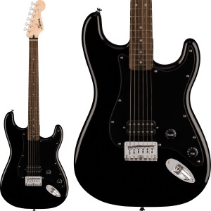 Squier by Fender スクワイヤー / スクワイア SONIC STRATOCASTER HT H Laurel Fingerboard Black Pickguard Black ストラトキャスター 