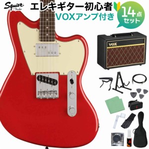 Squier by Fender スクワイヤー / スクワイア FSR Paranormal Offset Telecaster SH Dakota Red エレキギター初心者14点セット【VOXアン