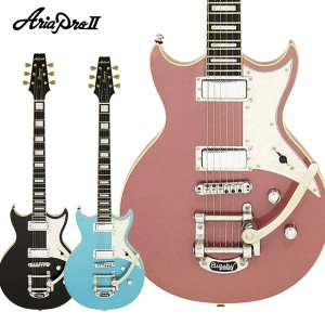 AriaProII アリアプロ2 212-MK2 エレキギター セミソリッドギター チェンバーボディ ビグスビー 