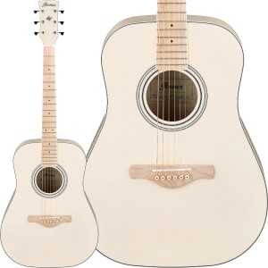 Ibanez アイバニーズ AW419JRE OAW エレアコギター オープンポアアンティークホワイト ジュニアドレッドノートサイズ 