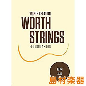 WORTH ワース BM Brown ウクレレ弦 ブラウンフロロカーボン Medium 