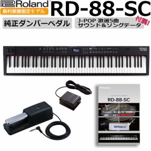 Roland ローランド [限定音源USBとDP-10ペダルが付いてきちゃう!] RD-88 88鍵盤 ステージピアノ 電子ピアノ 【 イオンモール幕張新都心店