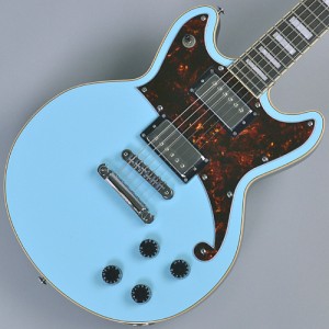 D'Angelico ディアンジェリコ Premier Brighton Sky Blue Top, Natural Mahogany Back and Side エレキギター 【 イオンモール幕張新都心