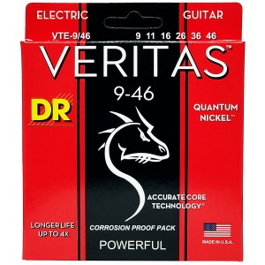 DR VERITAS VTE-9/46 LITE MEDIUM 009-046 エレキギター弦【ディーアール ヴェリタス】 