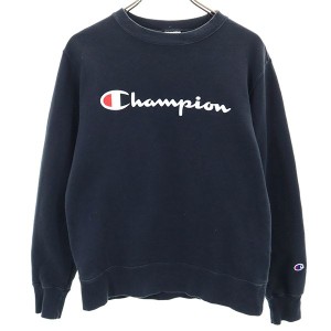 チャンピオン 長袖 スウェット トレーナー M ブラック Champion メンズ 240119