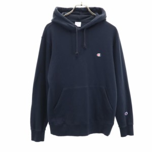 チャンピオン 長袖 スウェットパーカー L ネイビー Champion メンズ 240121