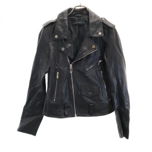 ザラ ライダースジャケット MEX30 ブラック系 ZARA WOMEN レディース 240129