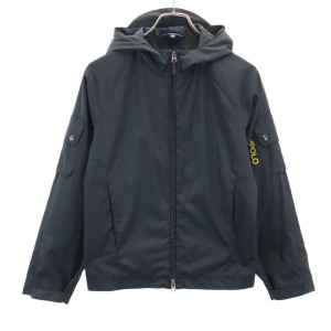 ポロバイラルフローレン ジップジャケット 150 黒 Polo by Ralph Lauren 裏メッシュ キッズ 240225