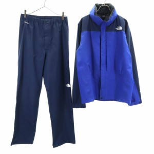 ザノースフェイス NP11700 ゴアテックス アウトドア レインジャケット 上下 セットアップ L THE NORTH FACE ナイロン メンズ 240306