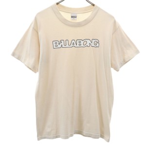 ビラボン 90s USA製 オールド 半袖 Tシャツ M ベージュ BILLABONG メンズ 240318