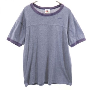 ナイキ 90s 00s 白タグ オールド 半袖 Tシャツ M グレー系 NIKE メンズ 240322