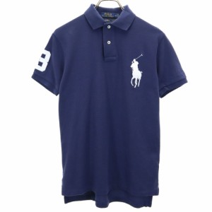 ポロラルフローレン 半袖 ポロシャツ S ネイビー POLO RALPH LAUREN メンズ 240331