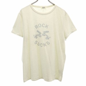 アーペーセー 半袖 Tシャツ 4 オフホワイト A.P.C. メンズ 240402