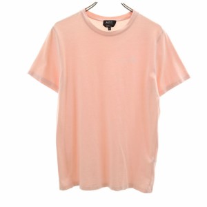 アーペーセー 半袖 Tシャツ S ピンク系 A.P.C. メンズ 240409