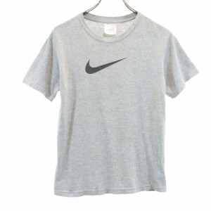 ナイキ 90s 00s 白タグ オールド USA製 半袖 Tシャツ S グレー NIKE メンズ 240411