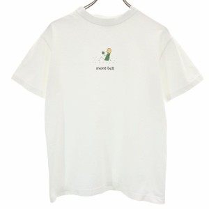 モンベル アウトドア 半袖 Tシャツ XS ホワイト mont-bell メンズ 240412