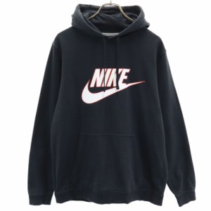 ナイキ 長袖 スウェットパーカー L ブラック NIKE メンズ 240415