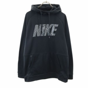 ナイキ 長袖 パーカー L ブラック系 NIKE 裏起毛 メンズ 240417