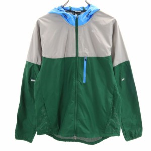 ナイキ トレーニング 長袖 ジップパーカー M グリーン系 NIKE フロントジップ メンズ 240419