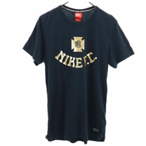 ナイキ 半袖 Tシャツ L ブラック NIKE サッカー メンズ 240428