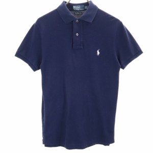 ポロバイラルフローレン 半袖 ポロシャツ S ネイビー系 Polo by Ralph Lauren 鹿の子 メンズ 240430