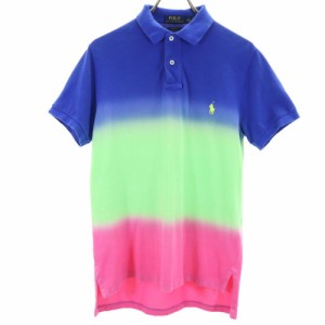 ポロラルフローレン 半袖 ポロシャツ S POLO RALPH LAUREN 鹿の子 メンズ 240502