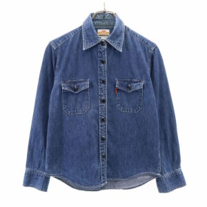 リーバイス 長袖 デニムシャツ M Levi’s レディース 240502