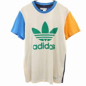 アディダスオリジナルス トレフォイルロゴ 半袖 Tシャツ O ベージュ 他 adidas Originals メンズ 240504