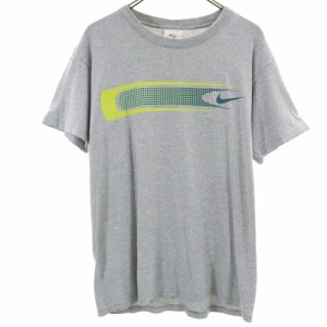 ナイキ 90s オールド 白タグ 半袖 Tシャツ S グレー NIKE メンズ 240506