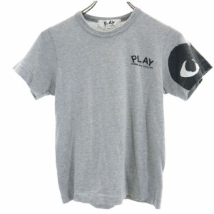 プレイコムデギャルソン 半袖 Tシャツ SS グレー PLAY COMME des GARCONS レディース 240506