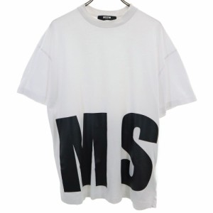 エムエスジーエム イタリア製 半袖 Tシャツ XS 白 MSGM メンズ 240508