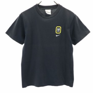 ナイキ 90s オールド バックプリント 半袖 野茂 Tシャツ L ブラック系 NIKE キッズ 240513