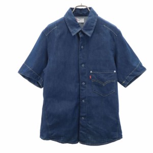 リーバイス 日本製 半袖 デニム ウエスタンシャツ L Levi’s メンズ 240513